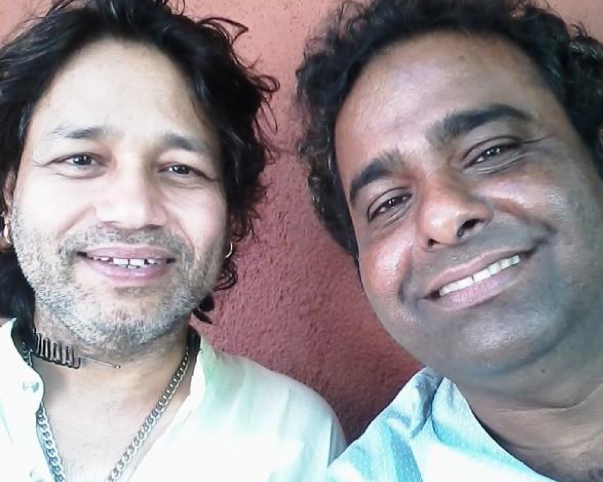 After a beautiful song dubbing with Kailash Kher