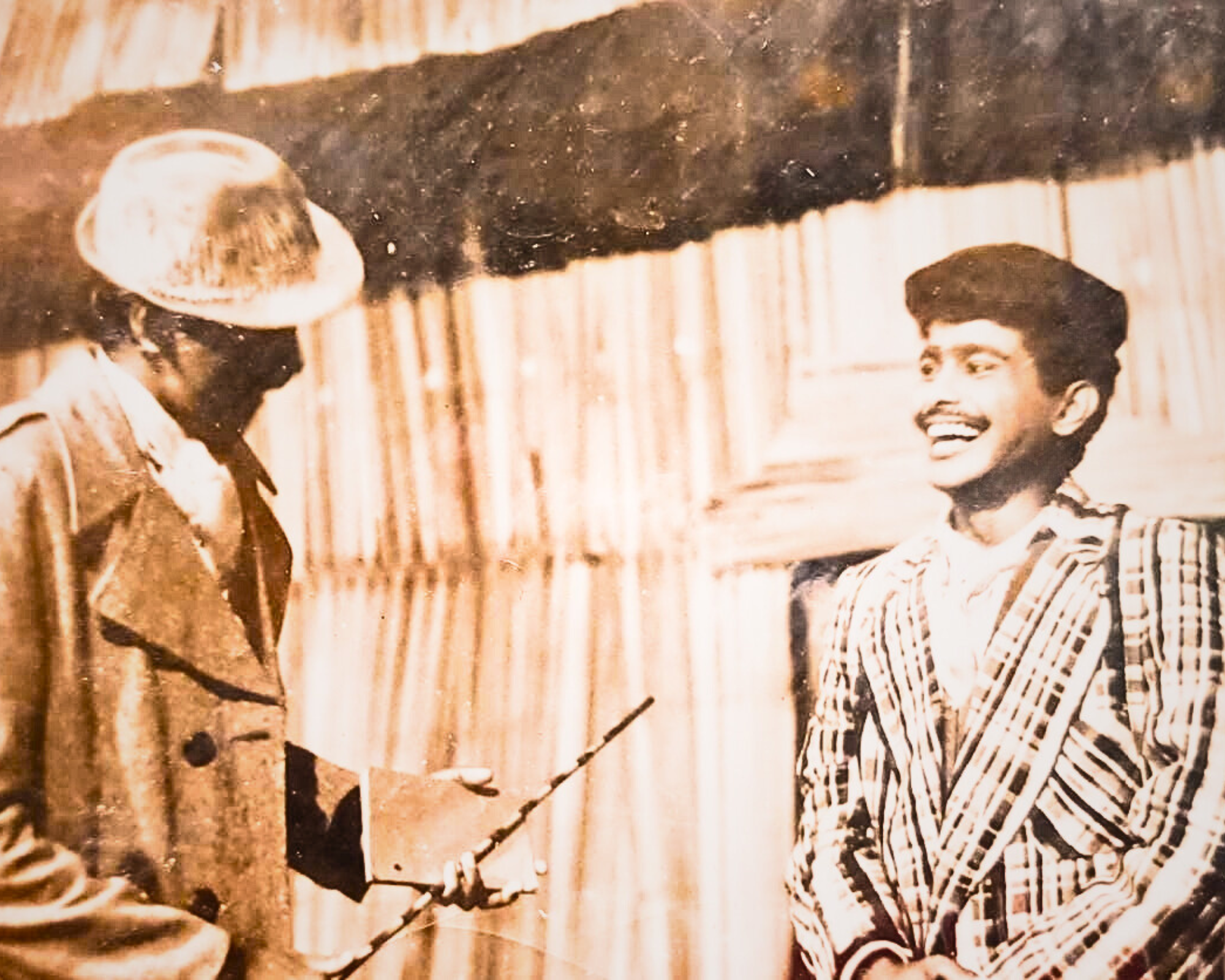 Veivek Asthaana has done lots of professional theatre in his college days. Scene from a play, ' The Fan' written by Carlo Goldoni and directed by Bipin Kumar (NSD centre director)