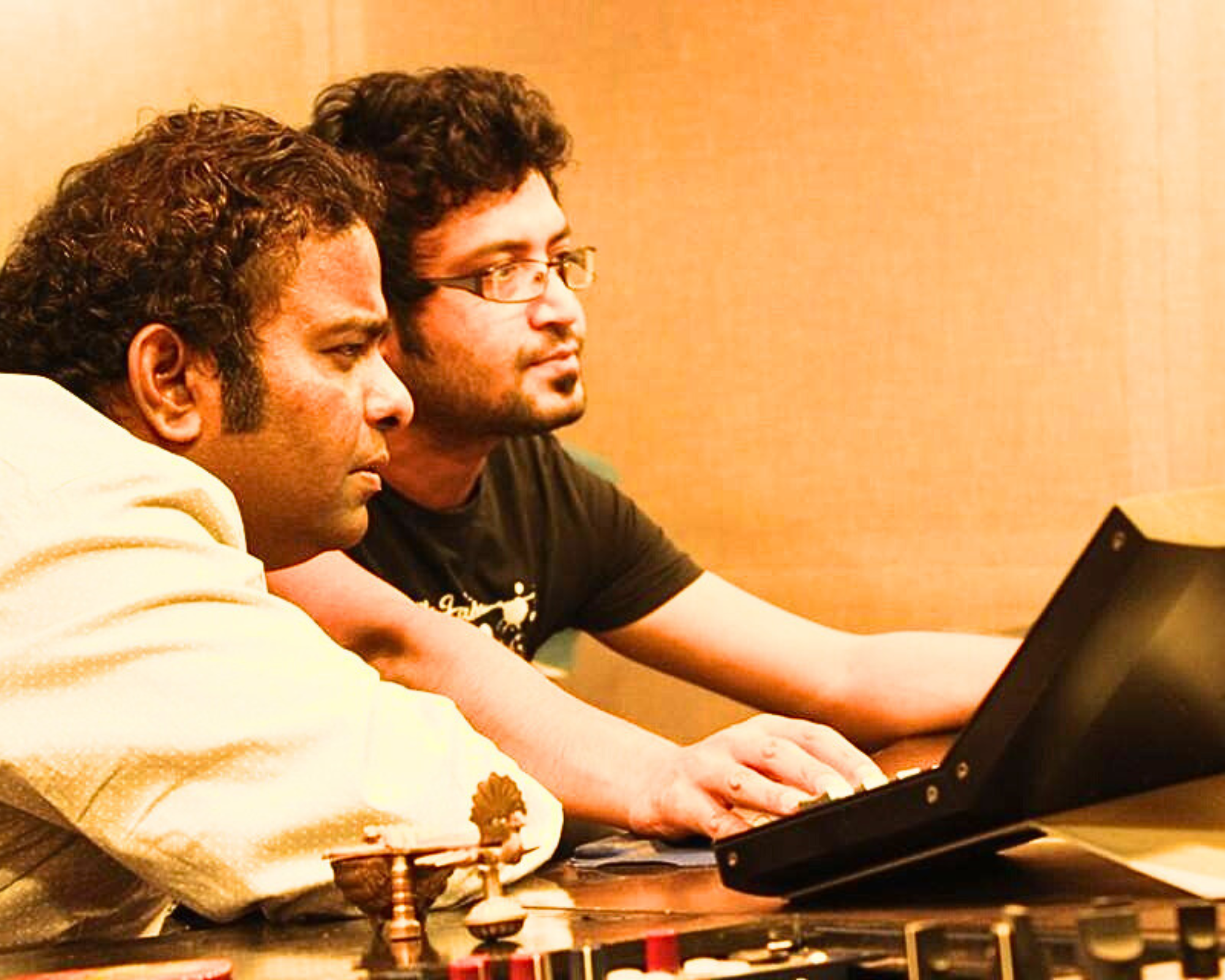 Designing the sound of a song at Studio Kailash