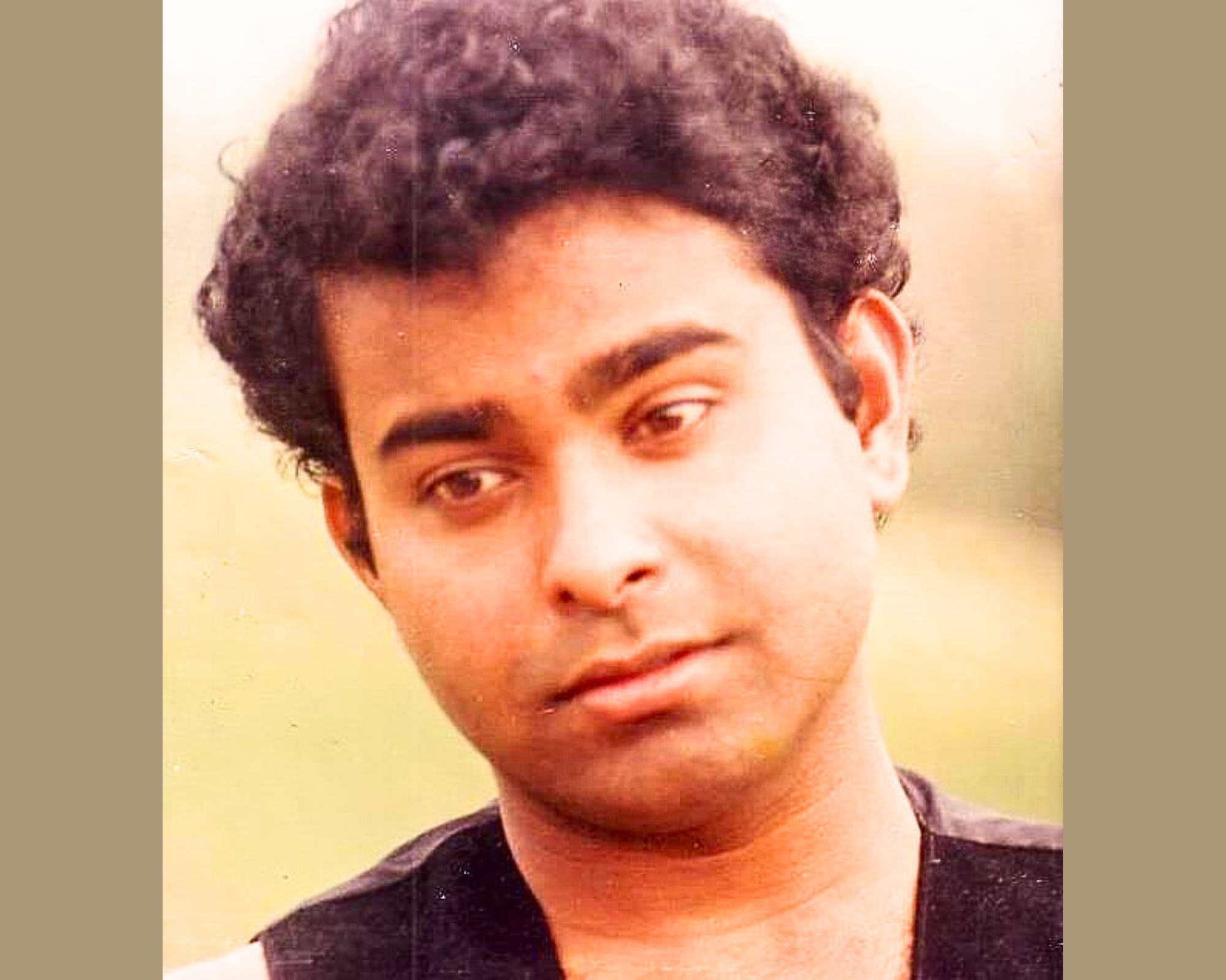 Lost in thought during college days